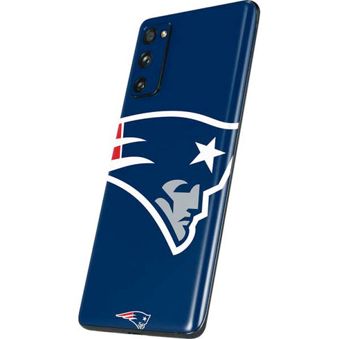 NFL New England Patriots Large Logo Galaxy S20 Fan Edition Skin