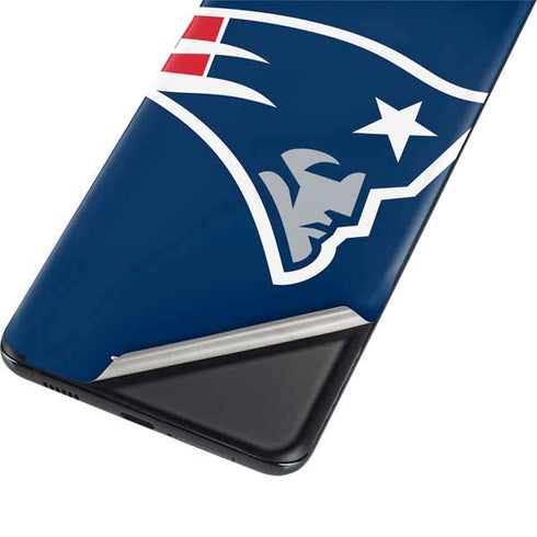 NFL New England Patriots Large Logo Galaxy S21 5G Skin