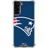NFL New England Patriots Large Logo Galaxy S21 Plus 5G Clear Case