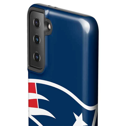 NFL New England Patriots Large Logo Galaxy S21 Plus 5G Pro Case