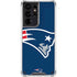 NFL New England Patriots Large Logo Galaxy S21 Ultra 5G Clear Case