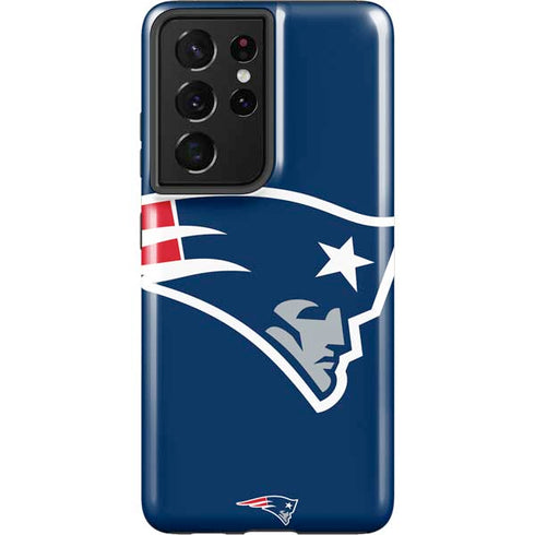 NFL New England Patriots Large Logo Galaxy S21 Ultra 5G Pro Case