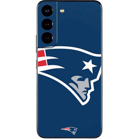 NFL New England Patriots Large Logo Galaxy S22 Skin