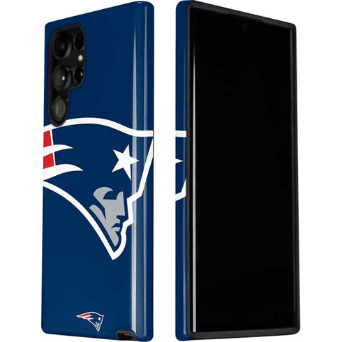 NFL New England Patriots Large Logo Galaxy S22 Ultra Pro Case