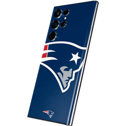 NFL New England Patriots Large Logo Galaxy S22 Ultra Skin