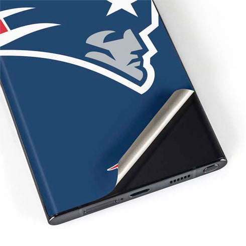 NFL New England Patriots Large Logo Galaxy S22 Ultra Skin