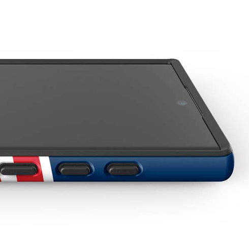 NFL New England Patriots Large Logo Galaxy S24 Ultra Impact Case