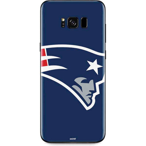 NFL New England Patriots Large Logo Galaxy S8 Skin
