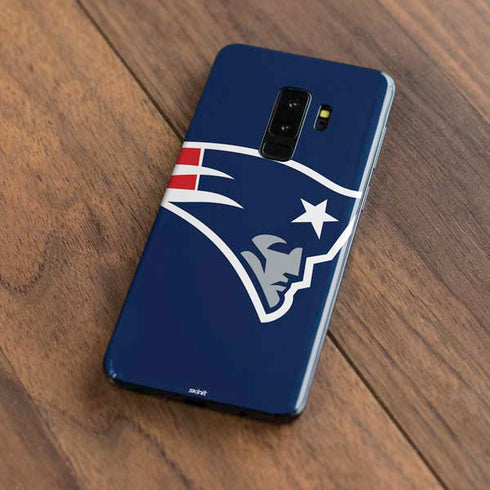 NFL New England Patriots Large Logo Galaxy S9 Plus Skin