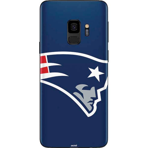 NFL New England Patriots Large Logo Galaxy S9 Skin