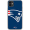 NFL New England Patriots Large Logo iPhone 11 Clear Case