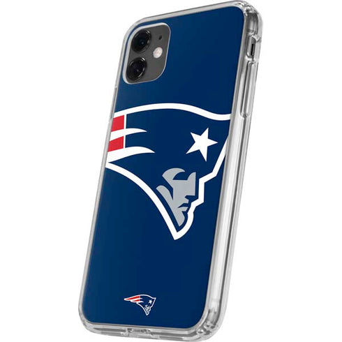 NFL New England Patriots Large Logo iPhone 11 Clear Case