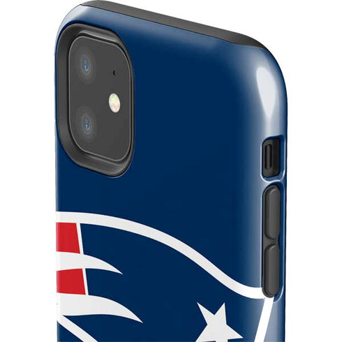 NFL New England Patriots Large Logo iPhone 11 Impact Case