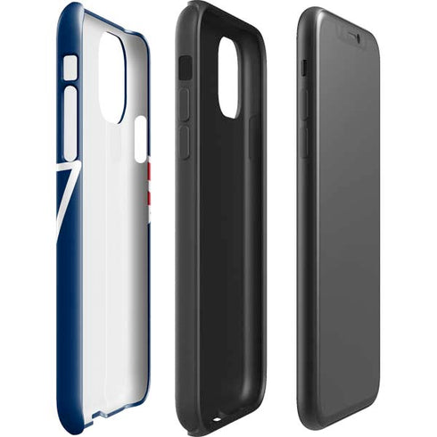 NFL New England Patriots Large Logo iPhone 11 Impact Case