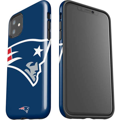 NFL New England Patriots Large Logo iPhone 11 Impact Case