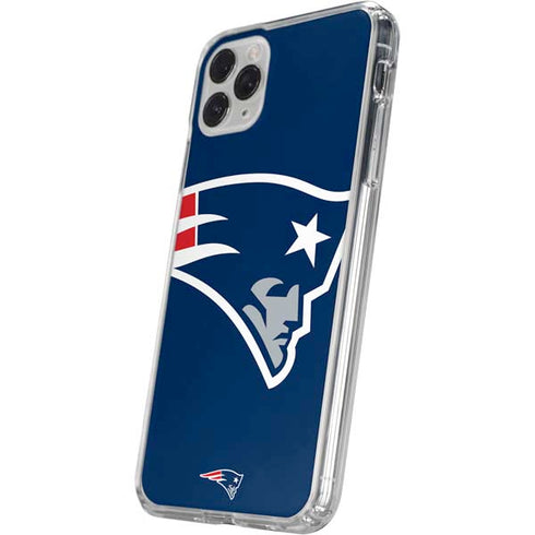 NFL New England Patriots Large Logo iPhone 11 Pro Clear Case