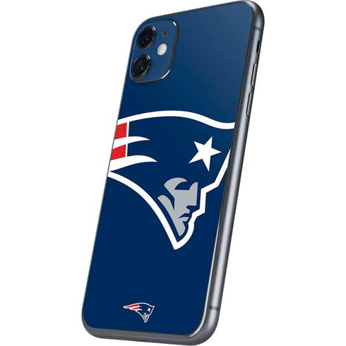 NFL New England Patriots Large Logo iPhone 11 Skin