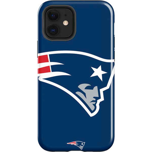 NFL New England Patriots Large Logo iPhone 12 Impact Case
