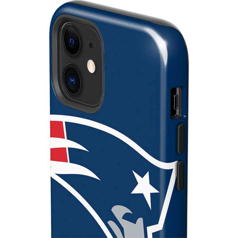 NFL New England Patriots Large Logo iPhone 12 Impact Case