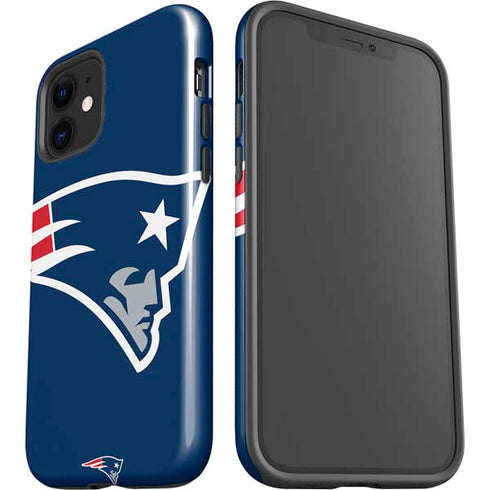 NFL New England Patriots Large Logo iPhone 12 Impact Case