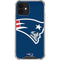 NFL New England Patriots Large Logo iPhone 12 Mini Clear Case