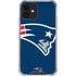 NFL New England Patriots Large Logo iPhone 12 Mini Clear Case