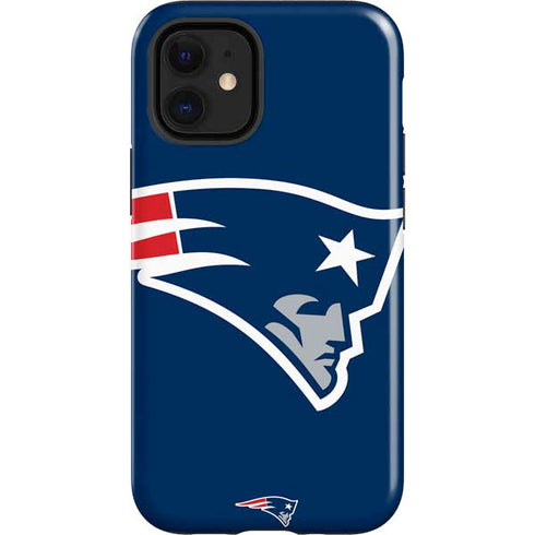 NFL New England Patriots Large Logo iPhone 12 Mini Impact Case