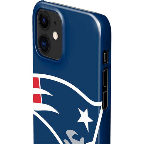 NFL New England Patriots Large Logo iPhone 12 Mini Lite Case