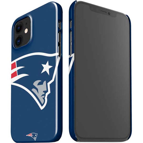 NFL New England Patriots Large Logo iPhone 12 Mini Lite Case