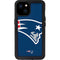 NFL New England Patriots Large Logo iPhone 15 Plus Waterproof Case