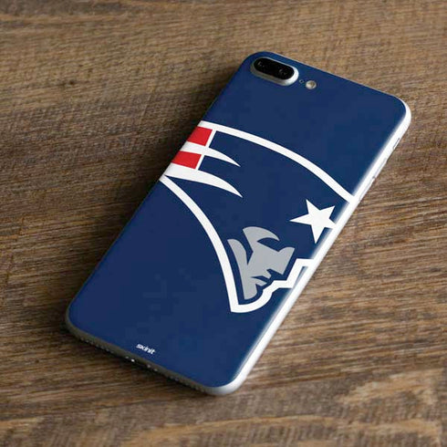 NFL New England Patriots Large Logo iPhone 8 Plus Skin