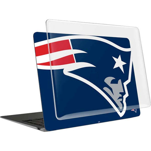 NFL New England Patriots Large Logo MacBook Air 13in M1 (2021) Case plus Skin