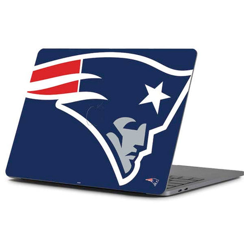 NFL New England Patriots Large Logo Apple MacBook Pro 13-inch Skin