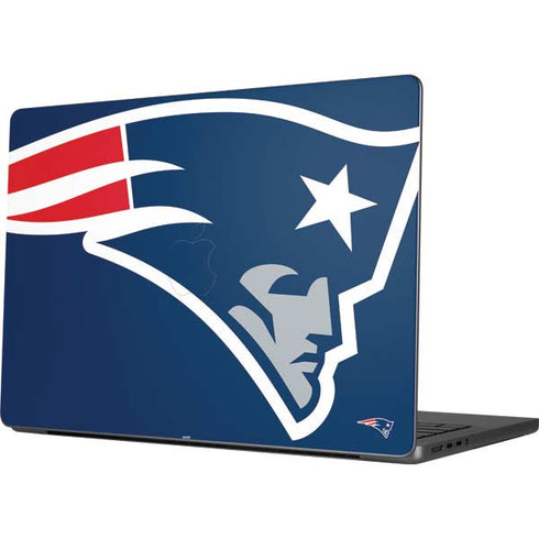 NFL New England Patriots Large Logo MacBook Pro 14in (2021-24) Skin