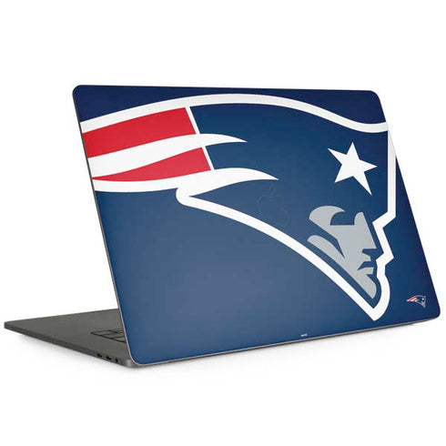 NFL New England Patriots Large Logo Apple MacBook Pro 15-inch Skin
