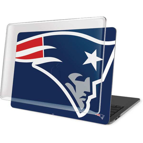 NFL New England Patriots Large Logo MacBook Pro 16in (2019-20) Case plus Skin