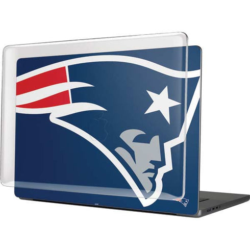 NFL New England Patriots Large Logo MacBook Pro 16in (2021-25) Case plus Skin
