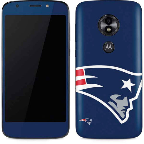 NFL New England Patriots Large Logo Moto E5 Play Skin