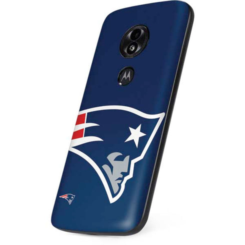 NFL New England Patriots Large Logo Moto E5 Play Skin