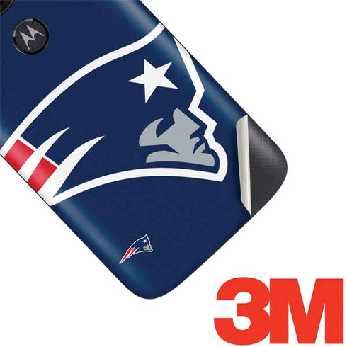 NFL New England Patriots Large Logo Moto E5 Play Skin