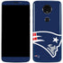 NFL New England Patriots Large Logo Moto E5 Plus Skin