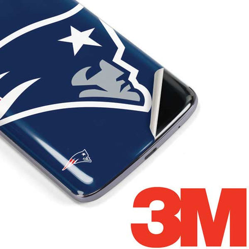 NFL New England Patriots Large Logo Moto E5 Plus Skin