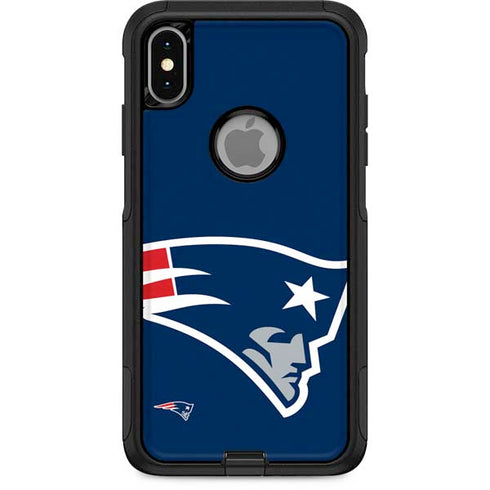 NFL New England Patriots Large Logo Otterbox Commuter iPhone Skin