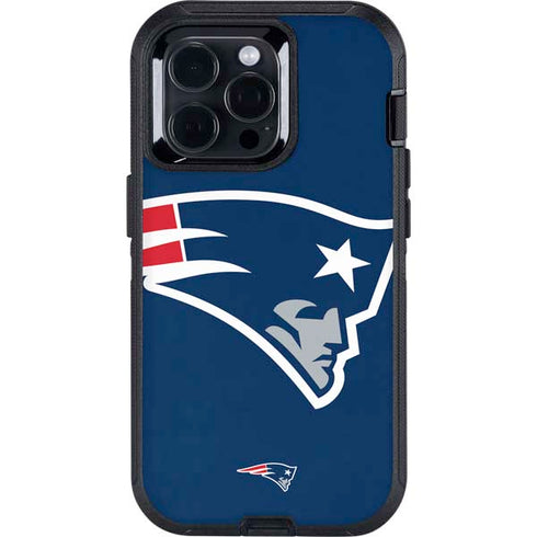 NFL New England Patriots Large Logo Otterbox Defender iPhone Skin