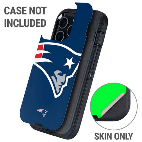 NFL New England Patriots Large Logo Otterbox Defender iPhone Skin
