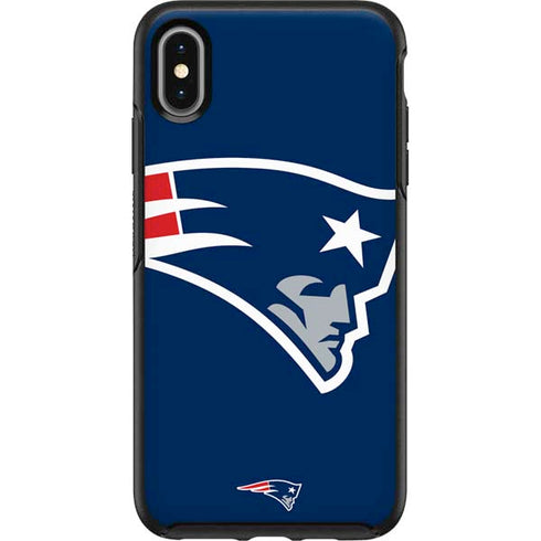 NFL New England Patriots Large Logo Otterbox Symmetry iPhone Skin