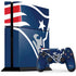 NFL New England Patriots Large Logo PS4 Console and Controller Bundle Skin
