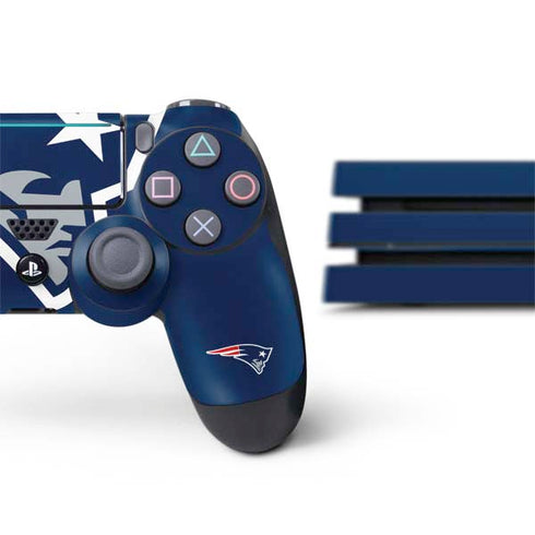 NFL New England Patriots Large Logo PS4 Pro Bundle Skin