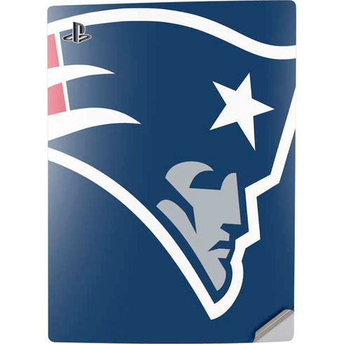 NFL New England Patriots Large Logo PS5 Digital Edition Console Skin