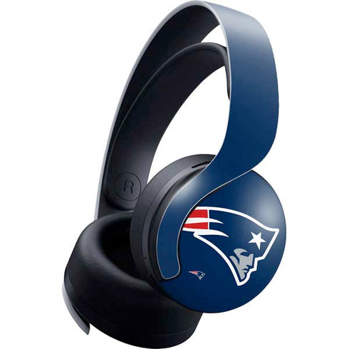 NFL New England Patriots Large Logo PULSE 3D Wireless Headset for PS5 Skin